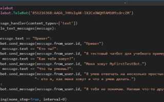 Как Сделать Telegram Бота На Python Легко И Быстро