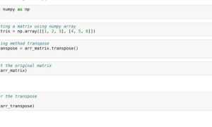 Как Транспонировать Матрицу В Питоне Правильно и Эффективно