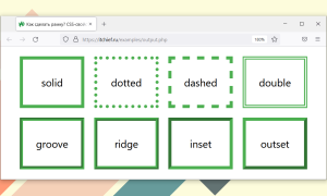 Как Сделать Рамку В Css Вокруг Блока Для Дизайна