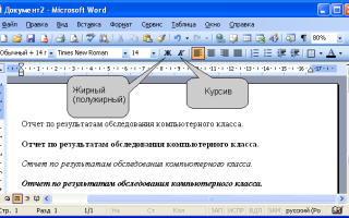 Полужирный Шрифт Это Какой и Как Его Использовать