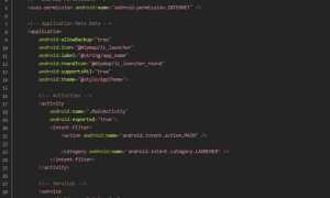 Androidmanifest Xml Что Это и Как Использовать