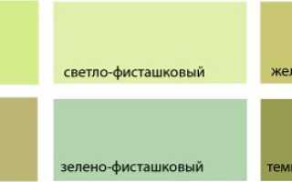 Фисташковый цвет. Сочетание с другими цветами в одежде. Фото
