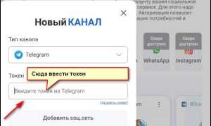 Куда Вводить Токен Бота В Телеграмме Для Настройки