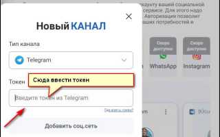 Куда Вводить Токен Бота В Телеграмме Для Настройки