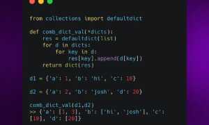 From Collections Import Defaultdict Питон Что Это и Как Использовать