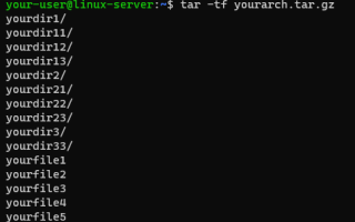Tar Gz Что Это и Как Использовать