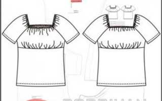 Простая техника рукав реглан выкройка построение за 5 минут