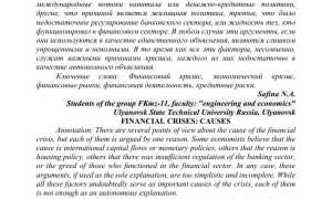 Почему Возникают Финансовые Кризисы и Как Их Избежать