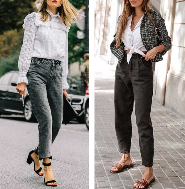 аутфиты с белой блузкой