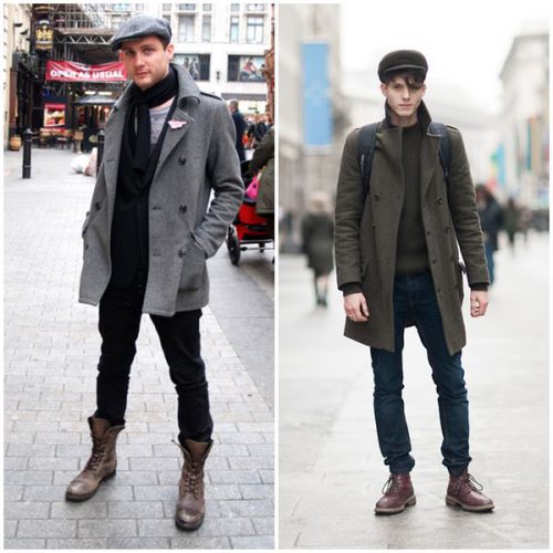 Как и с чем носить мужское пальто: быть не мальчиком, но мужем